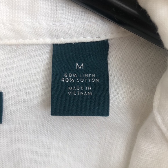 Perry Ellis linen shirt - Picture 5 of 5